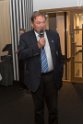 Antti Peltoniemi tervehti Suomen Golfliiton puolesta